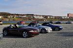 Merlot Red z4, Silver Z3M and someone's Montego Blue Z4