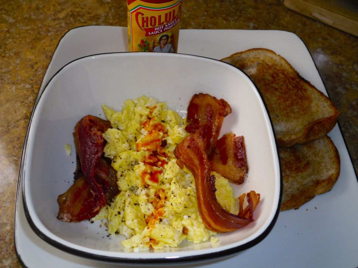 Name:  Eggs and bacon..jpg
Views: 14202
Size:  138.9 KB